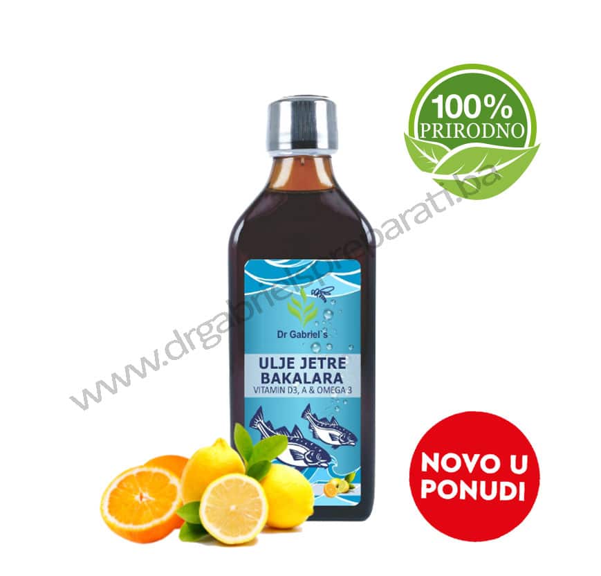 Dr Gabriels Ulje Jetre Bakalara sa aromom