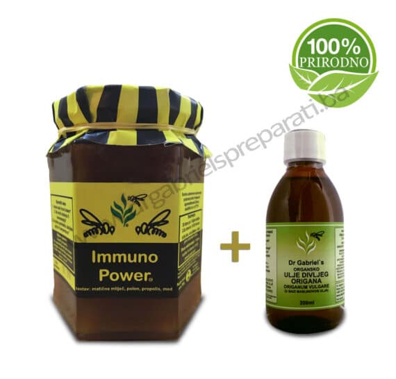 Set za jačanje imuniteta - Ulje divljeg origana i Immuno power