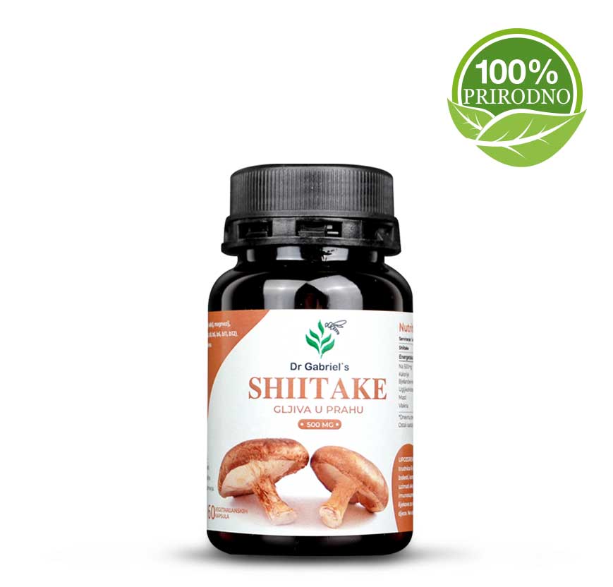 Dr Gabriels Shiitake gljiva u kapsulama