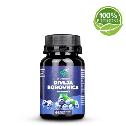 Dr Gabriels Divlja borovnica kapsule - Vegetarijanske kapsule