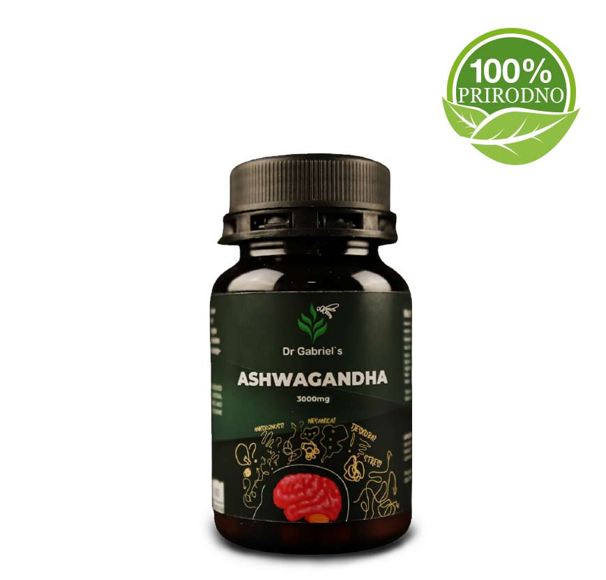 Dr Gabriels Ašvaganda ili Ashwagandha kapsule