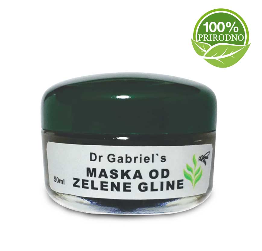 Dr Gabriels Maska od zelene gline