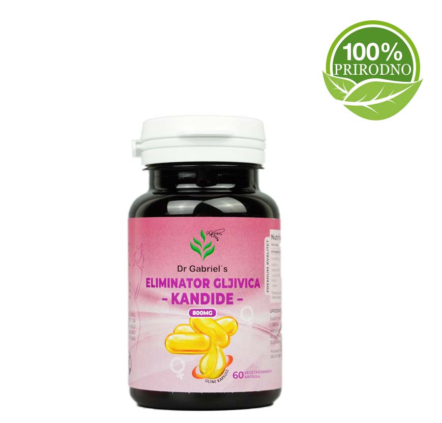 Eliminator gljivica kandide u kapsulama 60 komada