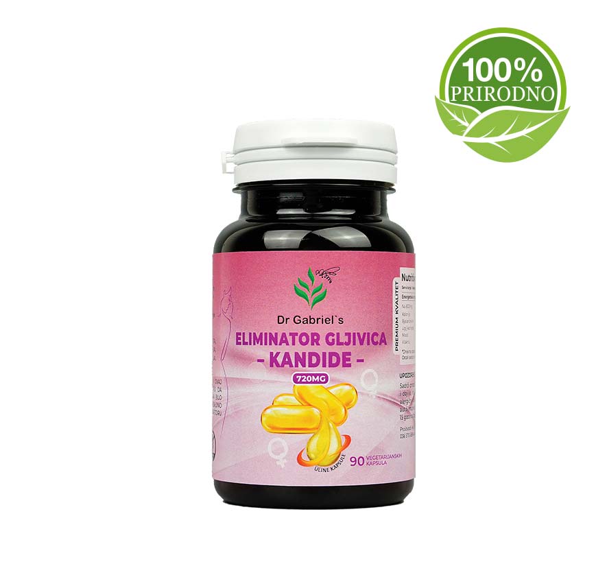 Eliminator gljivica kandide u kapsulama 90 komada