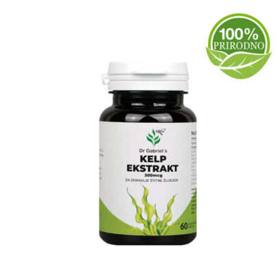 Dr Gabriel’s Kelp Ekstrakt Kapsule za zdravlje štitne žlijezde 60 kom
