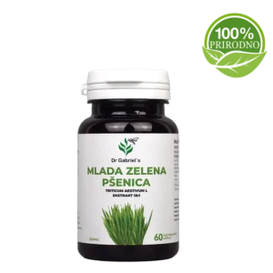 Dr Gabriels Zelena mlada pšenica kapsule