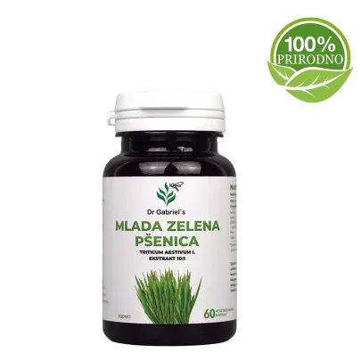 Dr Gabriels Zelena mlada pšenica kapsule