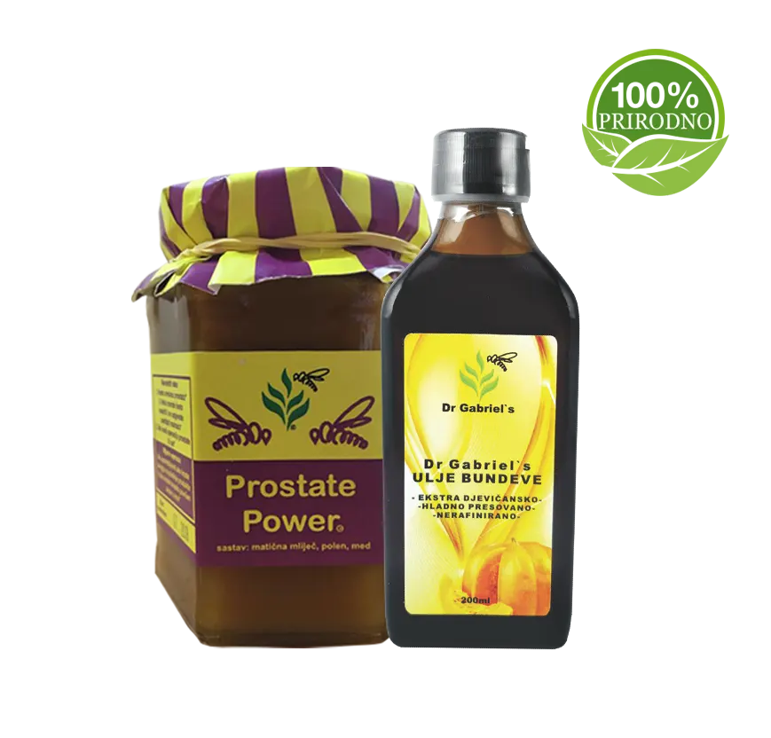 Dr Gabriels Set za prostatu Prostate Power i Ulje Bundeve