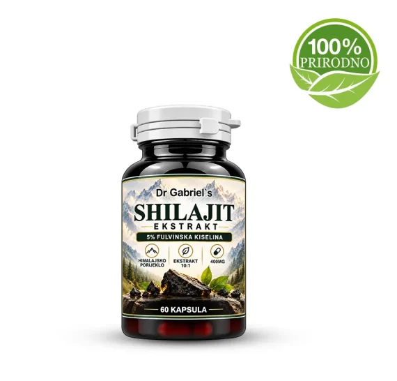 Shilajit kapsule Dr Gabriels Shilajit kapsule – ekstrakt