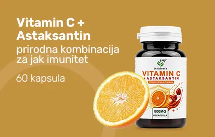 Vitamin C + Astaksantin kapsule 800mg